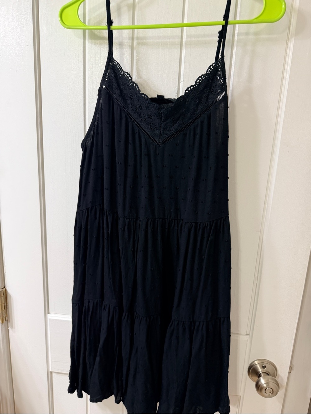 Sweet Wanderer Black Mini Dress